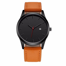 Load image into Gallery viewer, Black &amp; Brown Watch