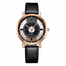 Load image into Gallery viewer, Rose Gold &amp; Black Watch