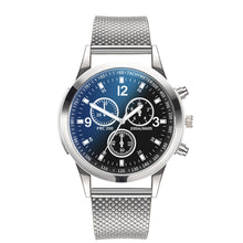Load image into Gallery viewer, Black &amp; Silver Watch Version 3