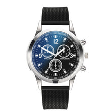 Load image into Gallery viewer, Black &amp; Silver Watch Version 3